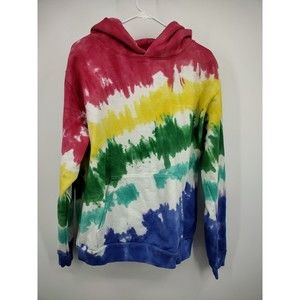 Talentless Tie Dye Heavy Weight Hoodie Pullover Sweatshirt - Adult Size M